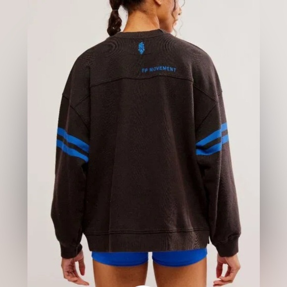 NWT FP Movement All Star Buti Logo  Pullover - Picture 2 of 5